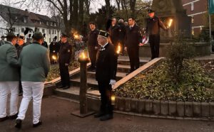 Kranzniederlegung zum Volkstrauertag